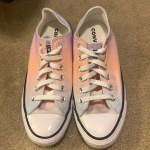 Converse Women’s Tie Dye shoes.